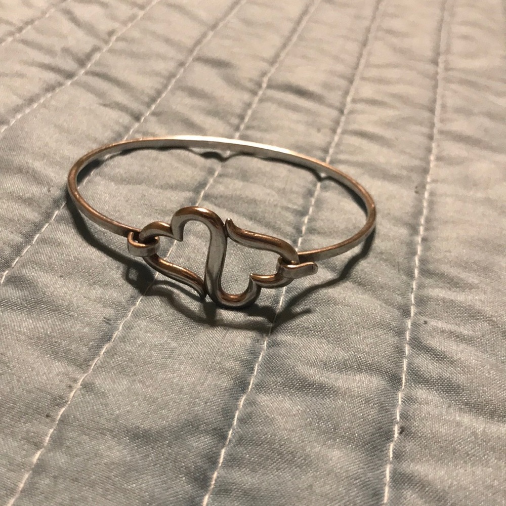 James Avery two hearts clasp bracelet
